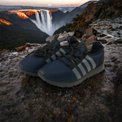 Мужские кроссовки текстиль, мужские кроссовки из сетки 40 размер. Летние кроссовки. Модель 54654. Цвет: синий