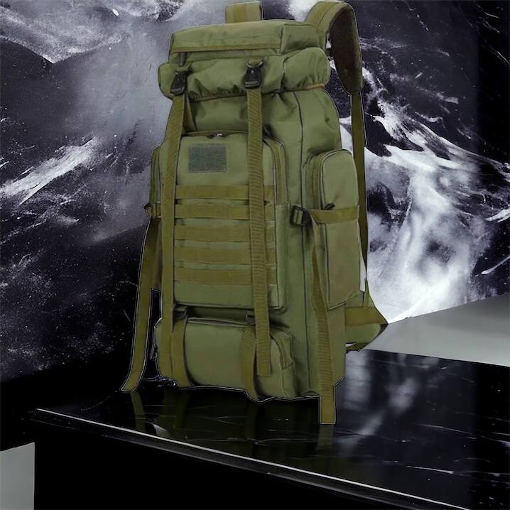 Тактический рюкзак на 70л больший армейский баул, походная сумка / Военный рюкзак, тактический рюкзак ВСУ