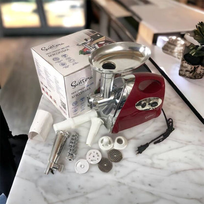 Электромясорубка Suntera SMG-5420R 1800 Вт, электромясорубка соковыжималка для томатов, мясорубка для дома