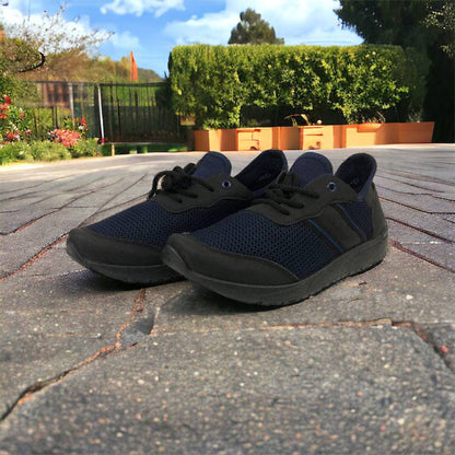 Кроссовки мужские сетка 41 размер. Летние кроссовки, модные универсальные кроссовки. Модель 46913. Цвет: синий