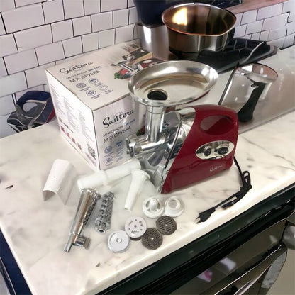 Электромясорубка Suntera SMG-5420R 1800 Вт, электромясорубка соковыжималка для томатов, мясорубка для дома