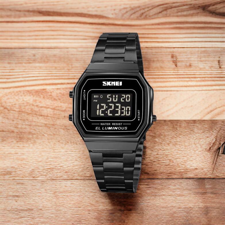 Часы наручные мужские SKMEI 1647BK, оригинальные мужские часы, противоударные часы для военнослужащих