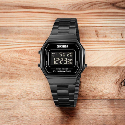 Часы наручные мужские SKMEI 1647BK, оригинальные мужские часы, противоударные часы для военнослужащих