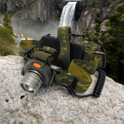 Налобный фонарь тактический Bailong BL-1505 \ 602B SENSOR с датчиком движения, Фонарик налобный led