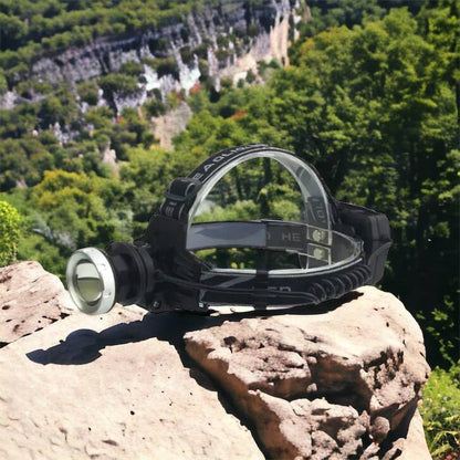 Фонарик на голову Bailong BL-8070-P50, LED налобный аккумуляторный фонарь, фонарь на голову для рыбалки