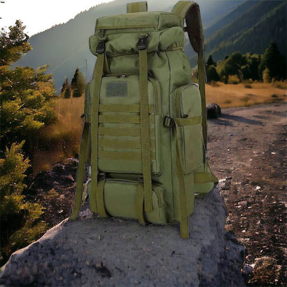 Тактический рюкзак на 70л больший армейский баул, походная сумка / Военный рюкзак, тактический рюкзак ВСУ