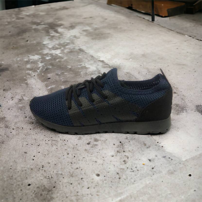 Кроссовки лето сетка мужские 40 размер | Текстильные кроссовки сеткой | Модель 41373. Цвет: синий