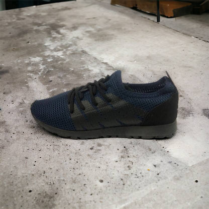 Кроссовки лето сетка мужские 40 размер | Текстильные кроссовки сеткой | Модель 41373. Цвет: синий