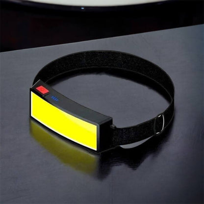 Налобный фонарик яркий рассеивающий для СТО Bailong BL-F007-COB, 3 режима, водостойкий, зарядка от USB