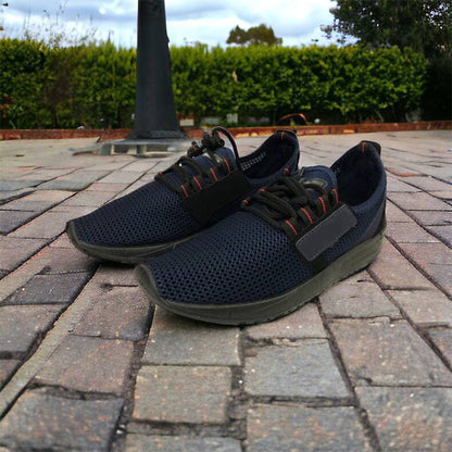 Кроссовки мужские весна 41 размер. Летние кроссовки, молодежные кроссовки. Модель 39146. Цвет: синий