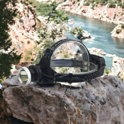 Фонарик на голову Bailong BL-8070-P50, LED налобный аккумуляторный фонарь, фонарь на голову для рыбалки