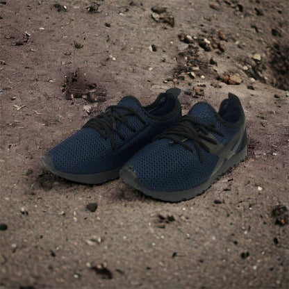 Кроссовки лето сетка мужские 40 размер. Летние кроссовки. Модель 15976. Цвет: синий