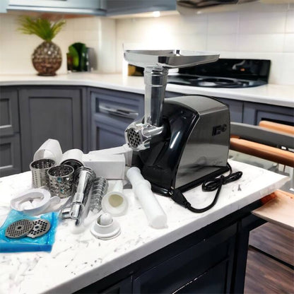 Мясорубка Suntera SMG-5454SS, Кухонная мясорубка, Мясорубка электрическая металл, Мясорубка-соковижималка