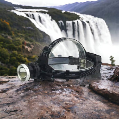 Фонарик на голову Bailong BL-8070-P50, LED налобный аккумуляторный фонарь, фонарь на голову для рыбалки