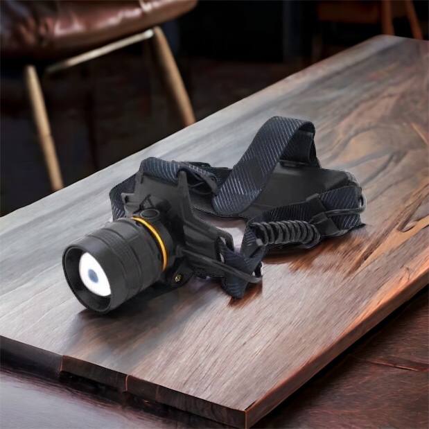 Яркий налобный фонарь Bailong BL-8076-2-GT100, Фонарь аккумуляторный для рыбалки, Фонарь на голову