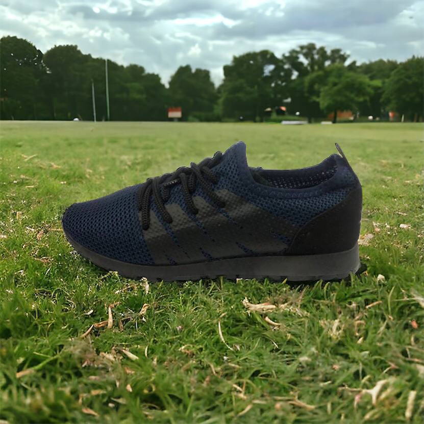 Кроссовки лето сетка мужские 40 размер | Текстильные кроссовки сеткой | Модель 41373. Цвет: синий