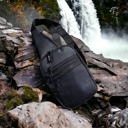 Качественная тактическая сумка с кобурой, мужская сумка черная из кордури мессенджер, Тактический мессенджер