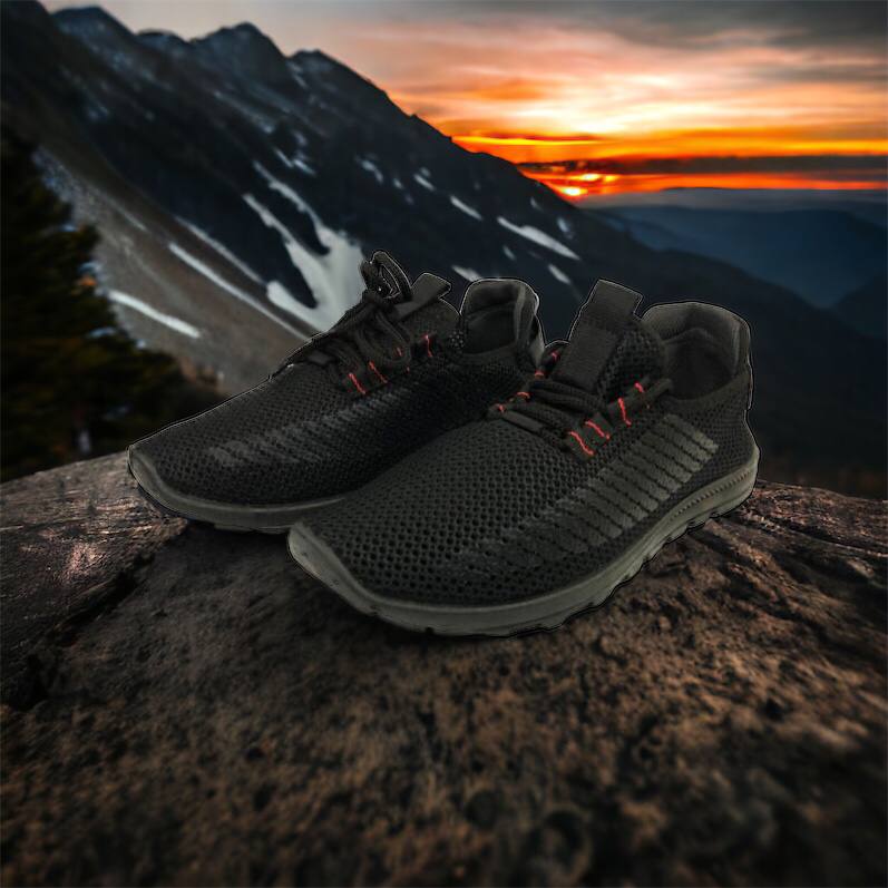 Тонкі кросівки М'які чоловічі кросівки | 40 Розмір. Кросівки з тканини, що дихають. Модель 45112. Колір: темний 