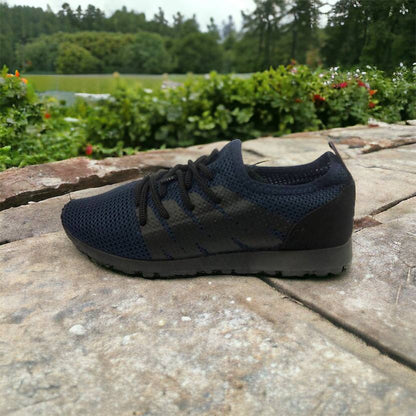 Кроссовки лето сетка мужские 40 размер | Текстильные кроссовки сеткой | Модель 41373. Цвет: синий