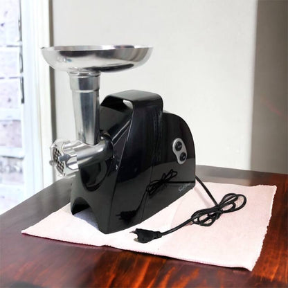 Мясорубка Suntera SMG-5425B, электрическая мясорубка с насадками, электромясорубка для шинковки