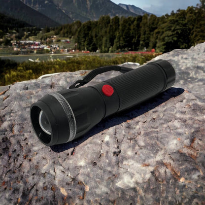 Ручний ліхтарик на батарейках (3хААА) з функцією зуму, кишеньковий міні ліхтар лід ліхтар переносний гарний