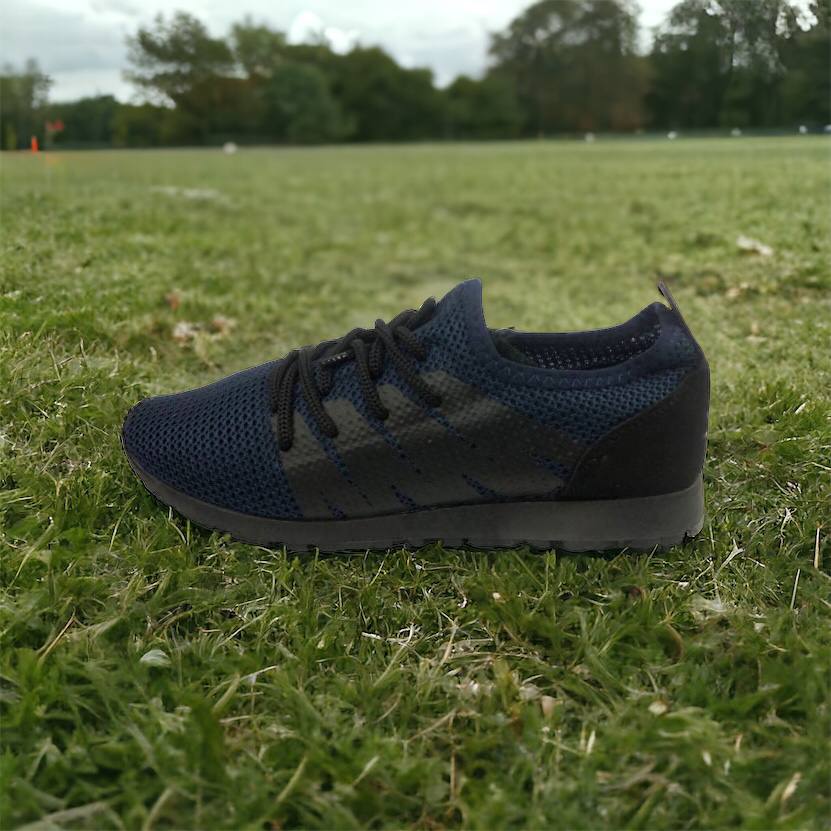 Кроссовки лето сетка мужские 40 размер | Текстильные кроссовки сеткой | Модель 41373. Цвет: синий