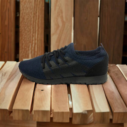 Кроссовки лето сетка мужские 40 размер | Текстильные кроссовки сеткой | Модель 41373. Цвет: синий