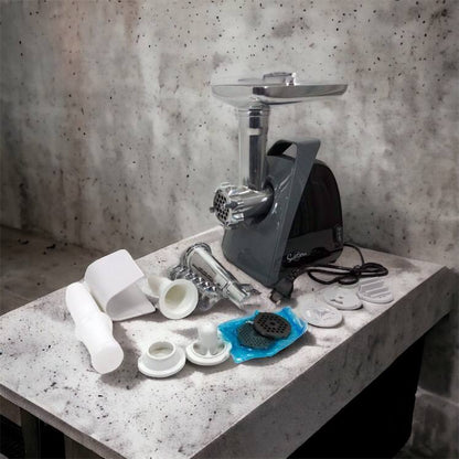 Мясорубка Suntera SMG-5421B 1800 Вт, мясорубка электрическая для мяса, мясорубка для домашней колбасы