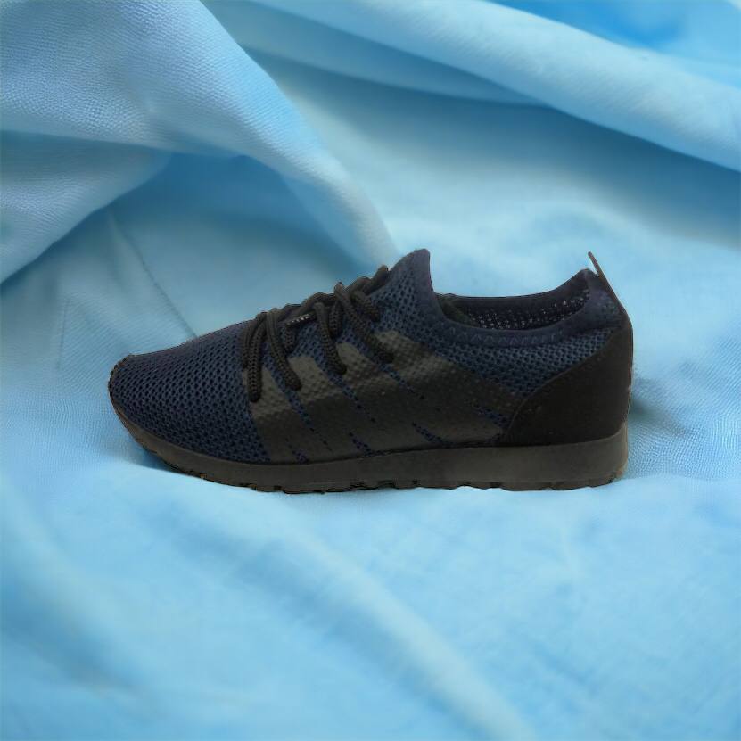 Кроссовки лето сетка мужские 40 размер | Текстильные кроссовки сеткой | Модель 41373. Цвет: синий