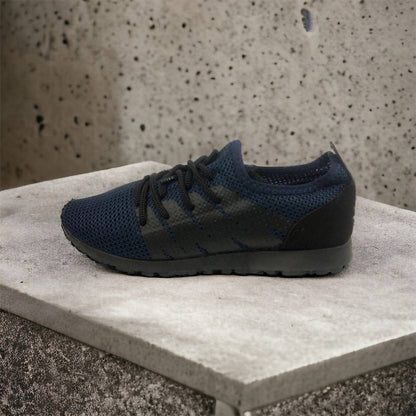 Кроссовки лето сетка мужские 40 размер | Текстильные кроссовки сеткой | Модель 41373. Цвет: синий