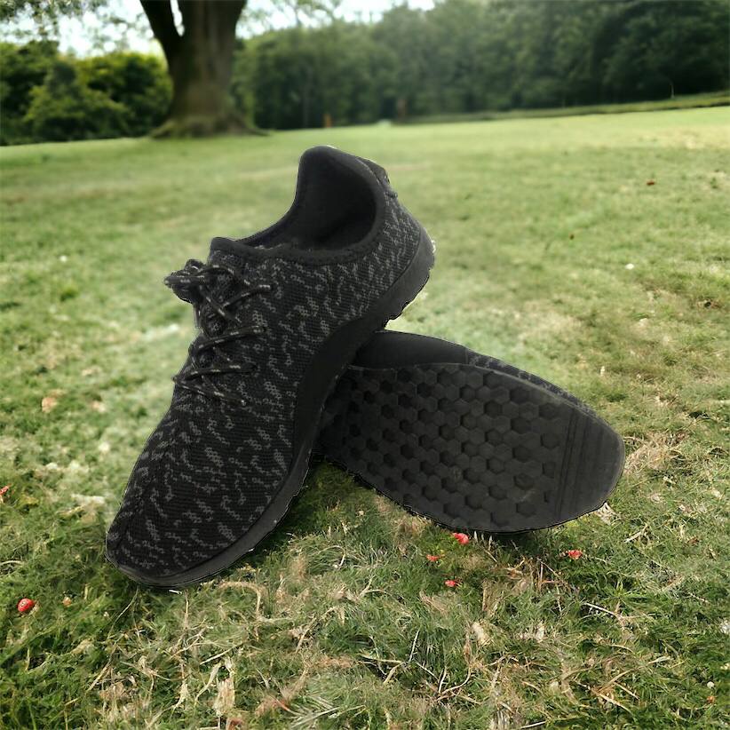 Мужские кроссовки сетка 40 размер. Эспадрильи мужские | Легкие летние черные кроссовки. Модель 74612. Цвет: черный