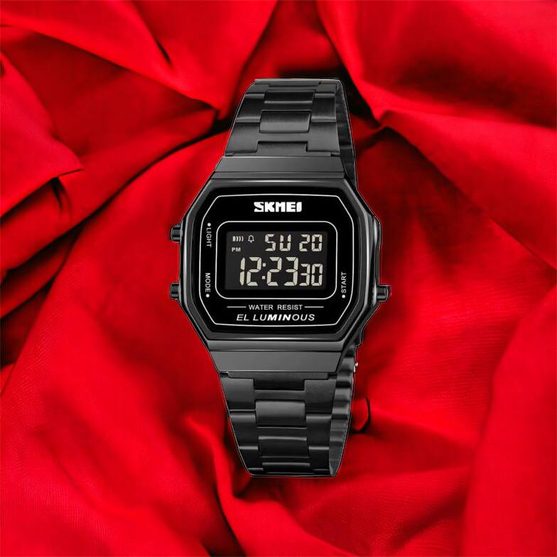 Часы наручные мужские SKMEI 1647BK, оригинальные мужские часы, противоударные часы для военнослужащих