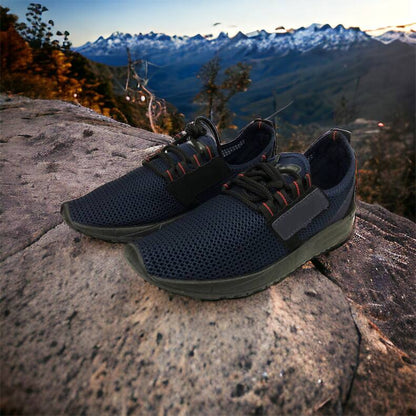 Кроссовки мужские весна 41 размер. Летние кроссовки, молодежные кроссовки. Модель 39146. Цвет: синий