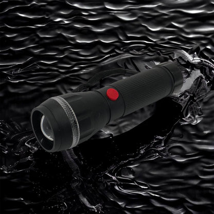 Ручний ліхтарик на батарейках (3хААА) з функцією зуму, кишеньковий міні ліхтар лід ліхтар переносний гарний