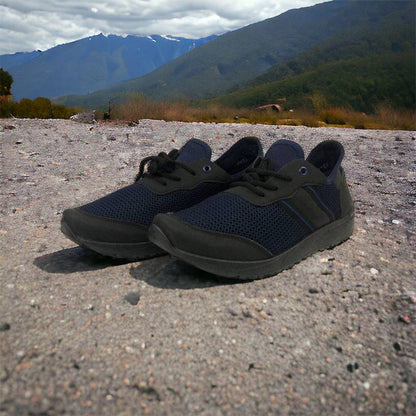 Кроссовки мужские сетка 41 размер. Летние кроссовки, модные универсальные кроссовки. Модель 46913. Цвет: синий