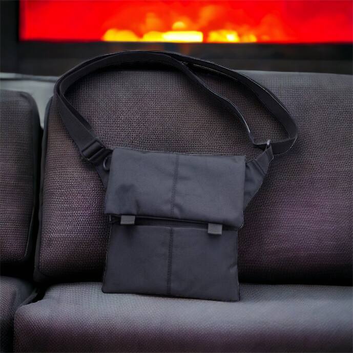 Сумка мессенджер С КОБУРОЙ. Тактическая сумка из ткани, сумка кобура через плечо, сумка тактическая наплечная