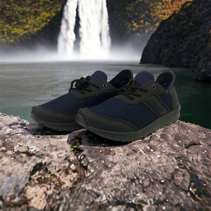 Кроссовки мужские сетка 41 размер. Летние кроссовки, модные универсальные кроссовки. Модель 46913. Цвет: синий