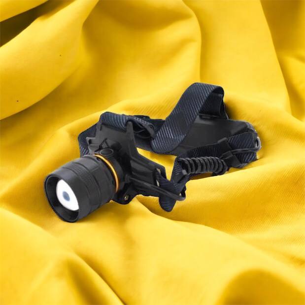 Яркий налобный фонарь Bailong BL-8076-2-GT100, Фонарь аккумуляторный для рыбалки, Фонарь на голову