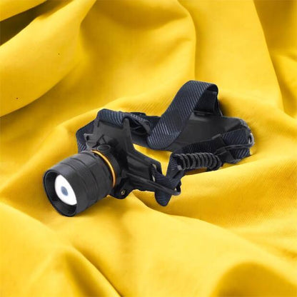 Яркий налобный фонарь Bailong BL-8076-2-GT100, Фонарь аккумуляторный для рыбалки, Фонарь на голову