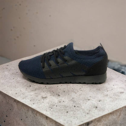 Кроссовки лето сетка мужские 40 размер | Текстильные кроссовки сеткой | Модель 41373. Цвет: синий