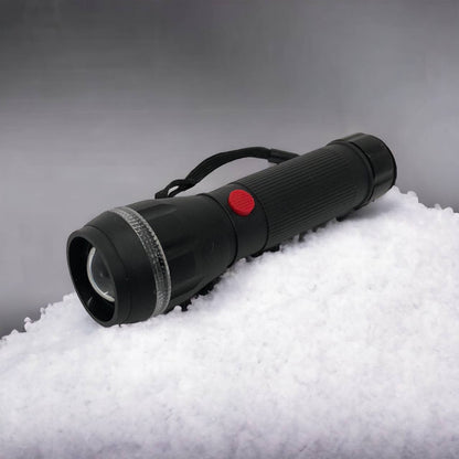 Ручний ліхтарик на батарейках (3хААА) з функцією зуму, кишеньковий міні ліхтар лід ліхтар переносний гарний
