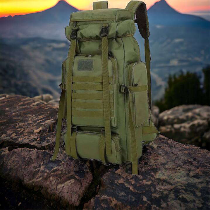 Тактический рюкзак на 70л больший армейский баул, походная сумка / Военный рюкзак, тактический рюкзак ВСУ