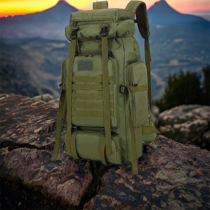Тактический рюкзак на 70л больший армейский баул, походная сумка / Военный рюкзак, тактический рюкзак ВСУ