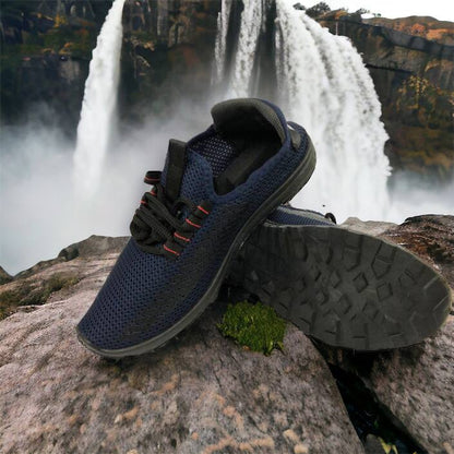 Спортивные кроссовки мужские летние 40 размер. Летние кроссовки сетка сеточка мужские. Модель 32591. Цвет: синий