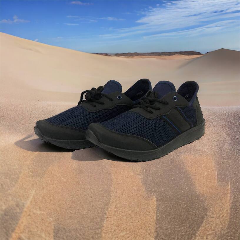 Кроссовки мужские сетка 41 размер. Летние кроссовки, модные универсальные кроссовки. Модель 46913. Цвет: синий