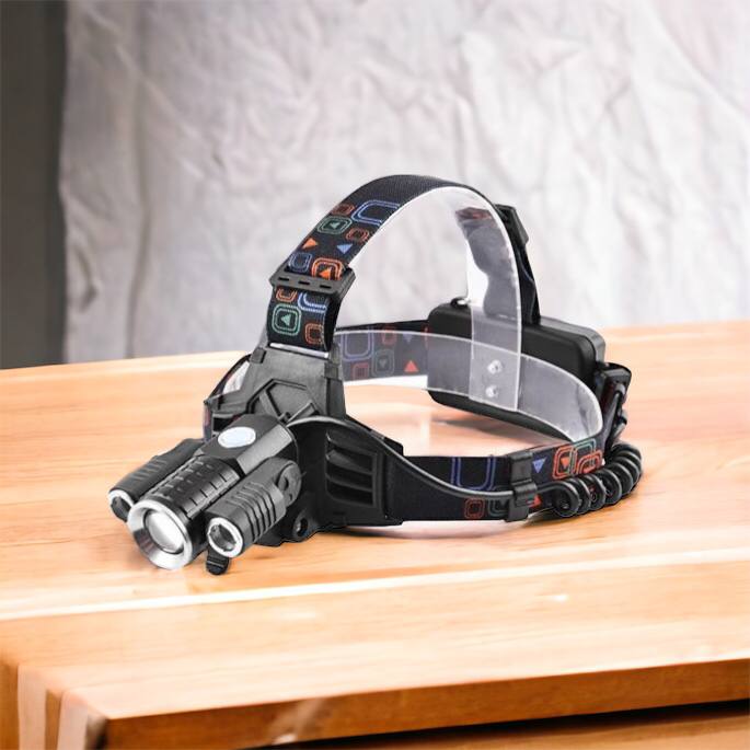 Фонарь налобный W602-T6-2XPE Bike с велокреплением 2x18650, светодиодный фонарь на лоб, сверхмощный