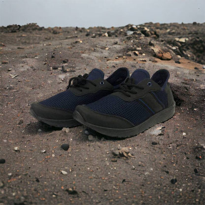 Кроссовки мужские сетка 41 размер. Летние кроссовки, модные универсальные кроссовки. Модель 46913. Цвет: синий