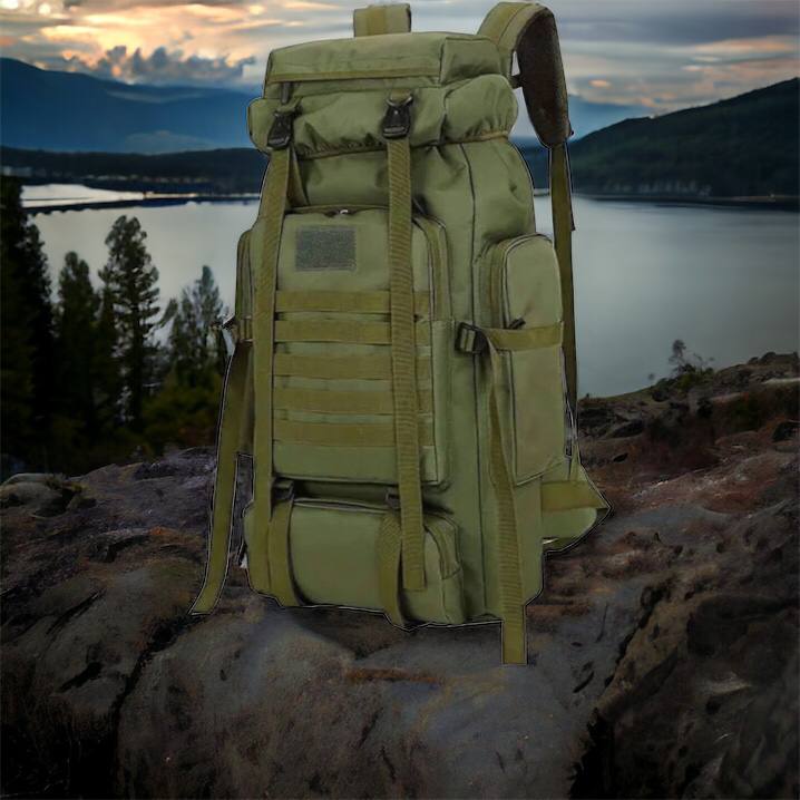 Тактический рюкзак на 70л больший армейский баул, походная сумка / Военный рюкзак, тактический рюкзак ВСУ