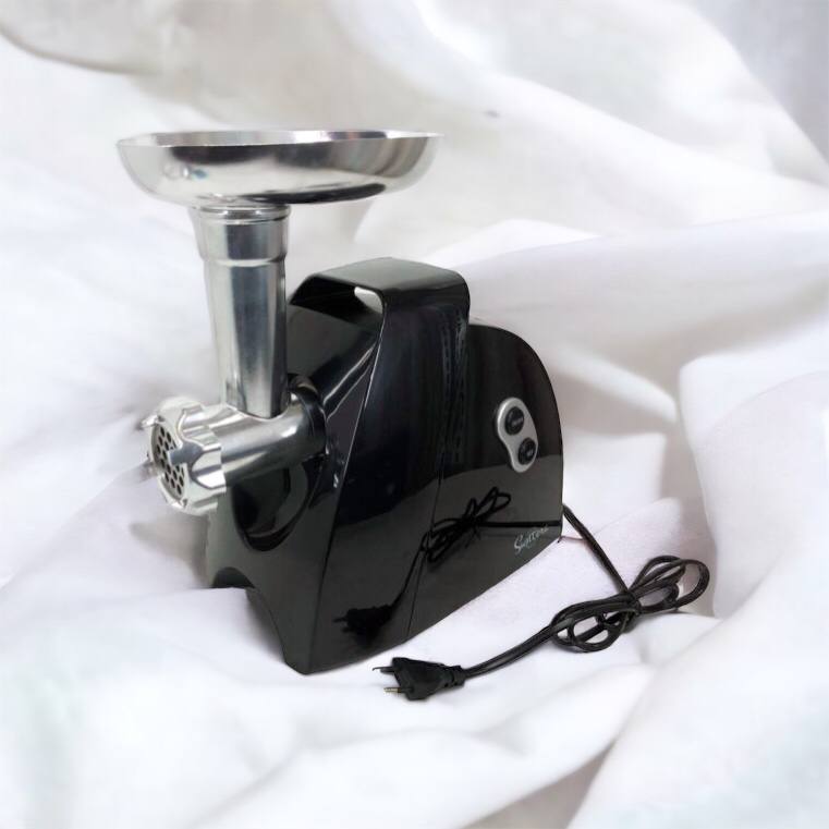 Мясорубка Suntera SMG-5425B, электрическая мясорубка с насадками, электромясорубка для шинковки