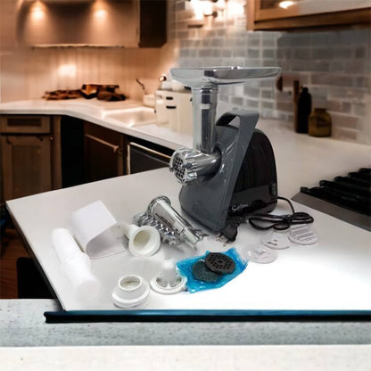 Мясорубка Suntera SMG-5421B 1800 Вт, мясорубка электрическая для мяса, мясорубка для домашней колбасы